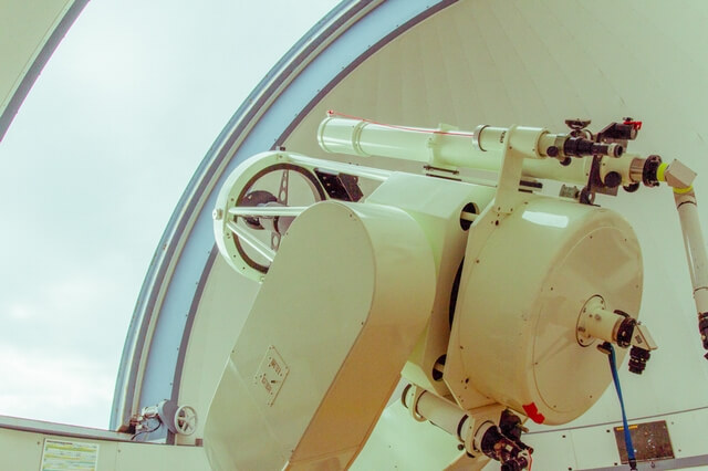 関崎海星館の天体望遠鏡