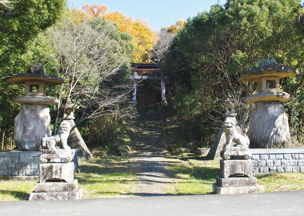大尾山への入り口